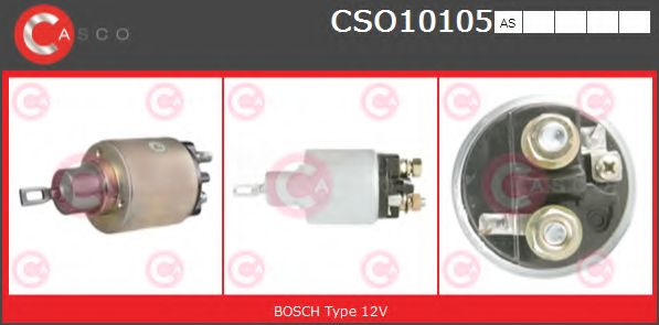 Тяговое реле, стартер CASCO CSO10105AS