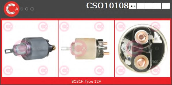 Тяговое реле, стартер CASCO CSO10108AS