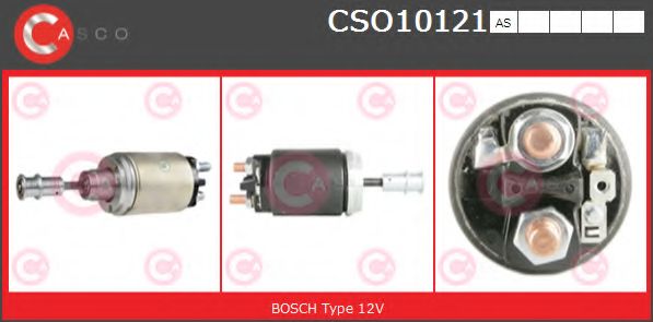 Тяговое реле, стартер CASCO CSO10121AS