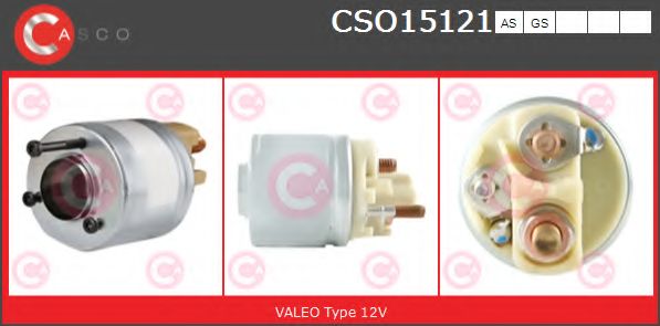 Тяговое реле, стартер CASCO CSO15121AS