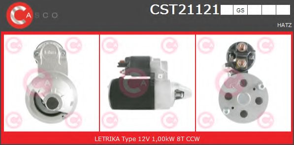 Стартер CASCO CST21121GS