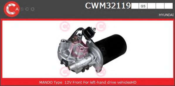 Двигатель стеклоочистителя CASCO CWM32119GS