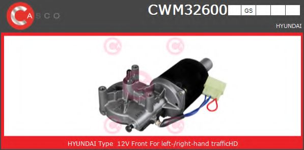 Двигатель стеклоочистителя CASCO CWM32600GS