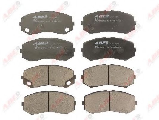 Комплект тормозных колодок, дисковый тормоз ABE C15047ABE