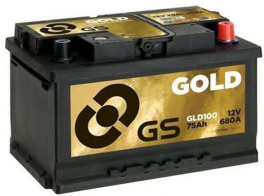 Стартерная аккумуляторная батарея GS GLD100