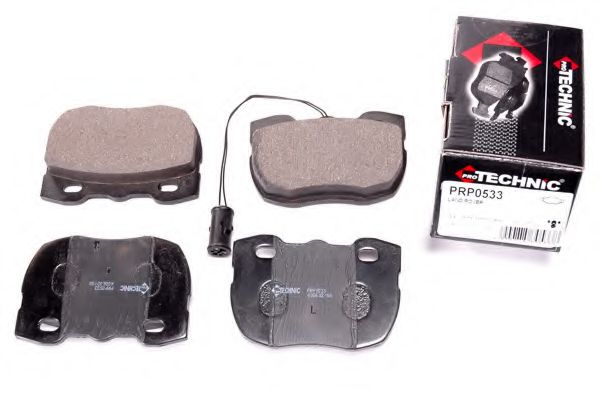 Комплект тормозных колодок, дисковый тормоз PROTECHNIC PRP0533