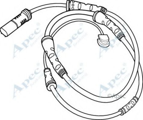 Указатель износа, накладка тормозной колодки APEC braking WIR5252