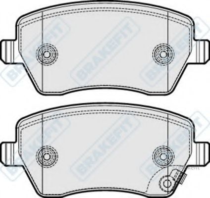 Комплект тормозных колодок, дисковый тормоз APEC braking PD3248