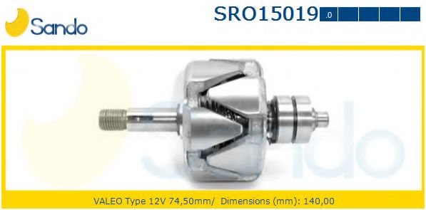 Ротор, генератор VALEO 75321