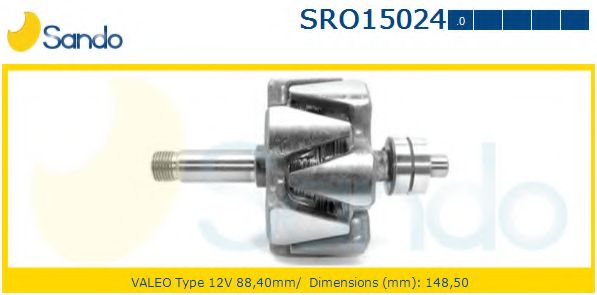Ротор, генератор VALEO 581198