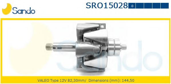 Ротор, генератор VALEO 512041