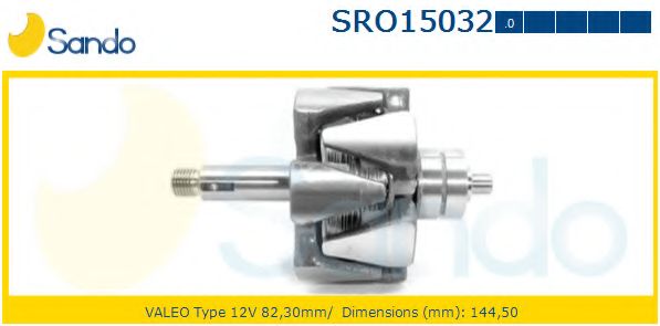 Ротор, генератор VALEO 512044