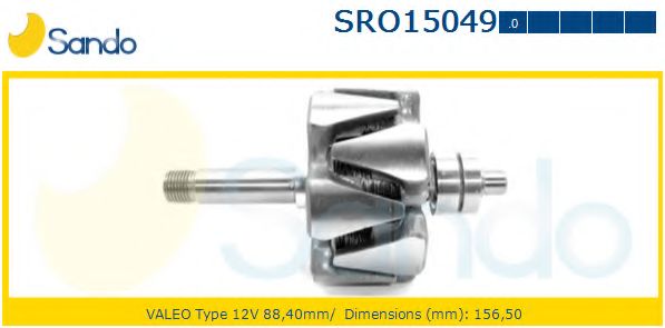 Ротор, генератор VALEO 581146