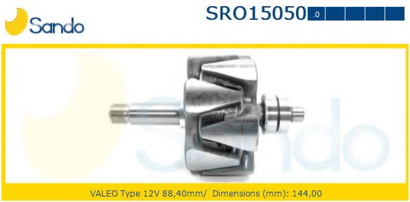 Ротор, генератор VALEO 581153