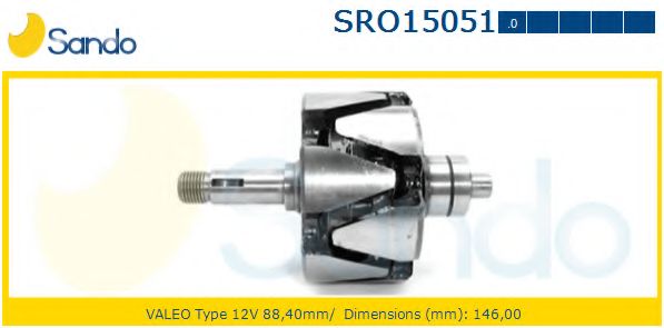 Ротор, генератор VALEO 581184