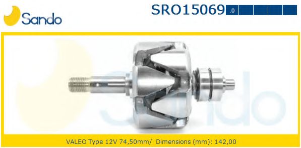 Ротор, генератор VALEO 77093