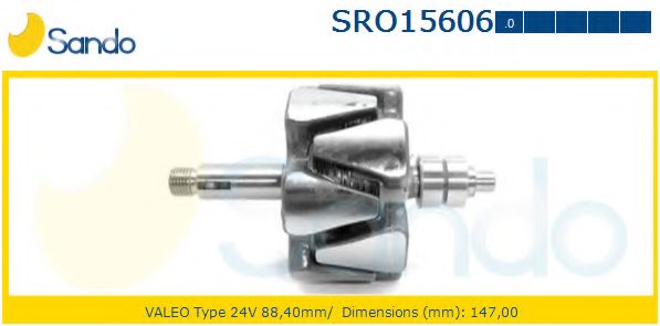 Ротор, генератор VALEO 512015
