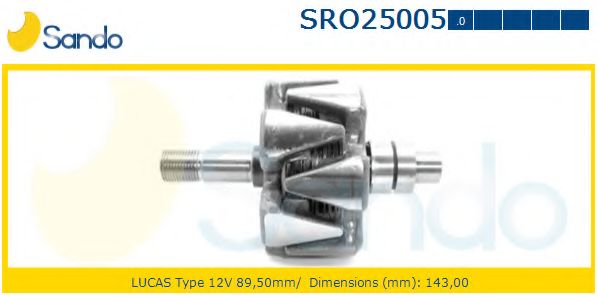 Ротор, генератор SANDO SRO25005.0
