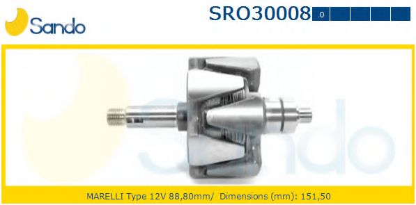 Ротор, генератор SANDO SRO30008.0