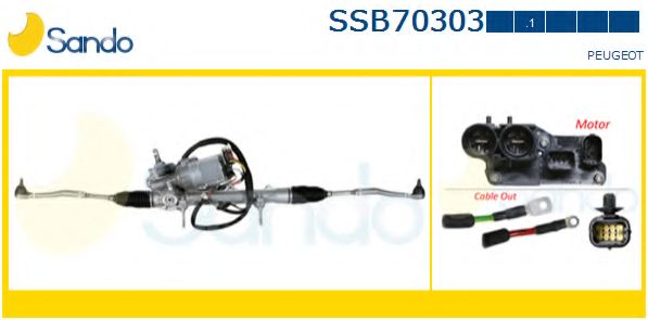 Рулевой механизм SANDO SSB70303.1