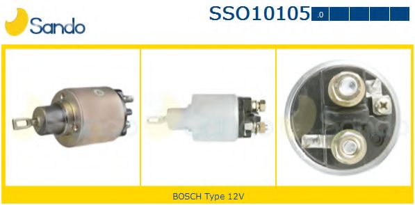 Тяговое реле, стартер SANDO SSO10105.0
