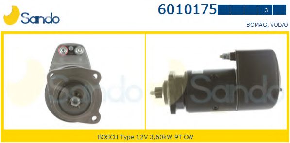 Стартер ELMOT R1275