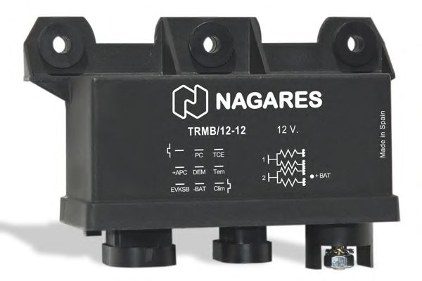 Блок управления, время накаливания NAGARES TRMB/12-12