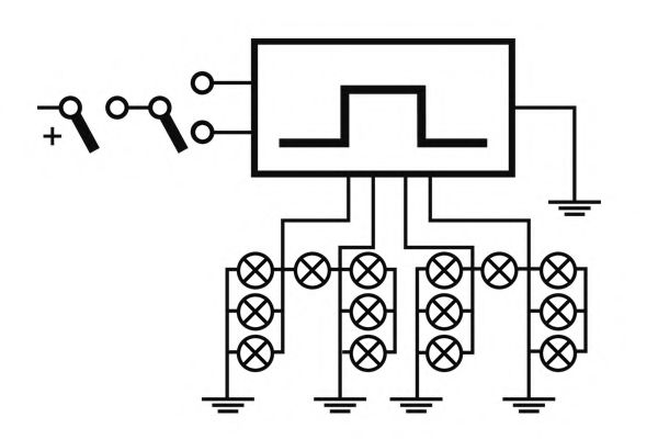 Прерыватель указателей поворота NAGARES 01103