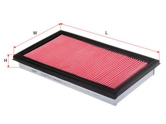 Воздушный фильтр SAKURA  Automotive A1752