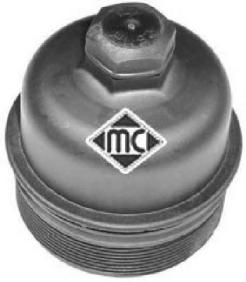 Крышка, корпус маслянного фильтра Metalcaucho 03815