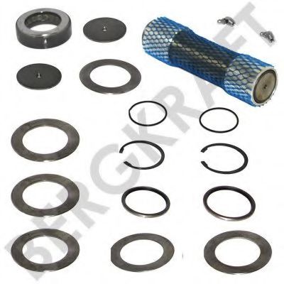 Ремкомплект, шкворень поворотного кулака LEMA 302