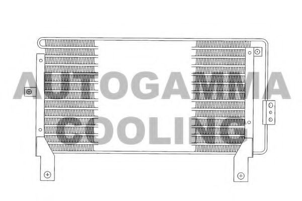 Конденсатор, кондиционер AUTOGAMMA 103681