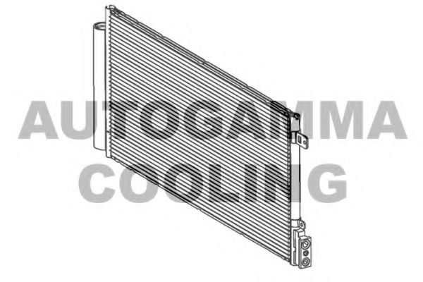Конденсатор, кондиционер AUTOGAMMA 107152
