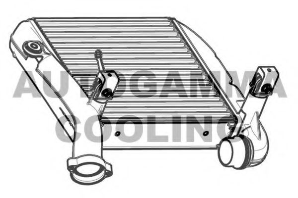 Интеркулер AUTOGAMMA 107558