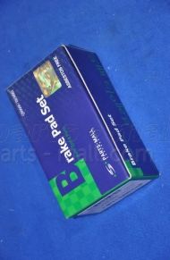 Комплект тормозных колодок, дисковый тормоз PARTS-MALL PKB-034-S