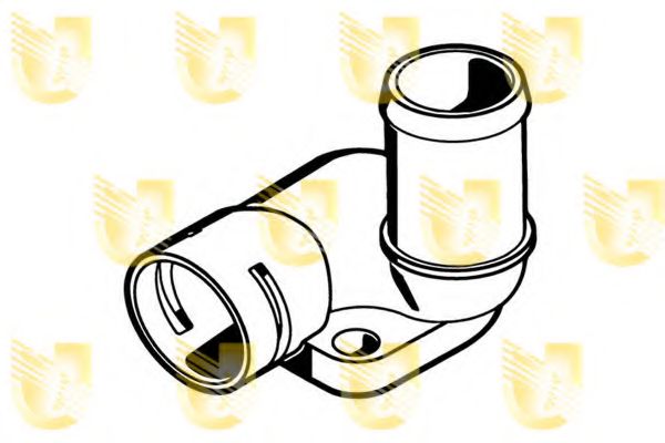 Фланец охлаждающей жидкости UNIGOM 341805