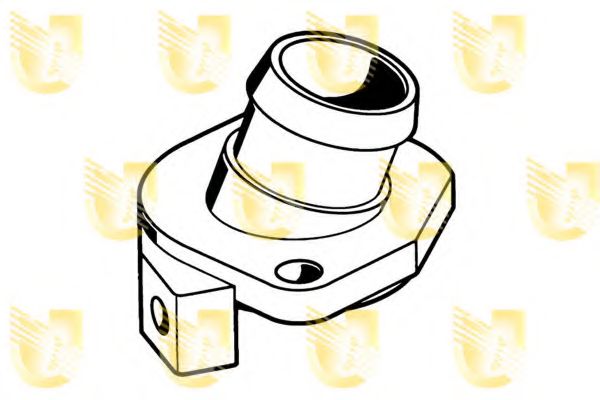 Фланец охлаждающей жидкости UNIGOM 341815