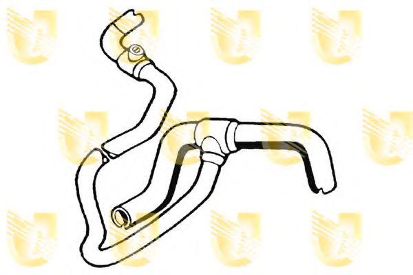 Шланг радиатора UNIGOM S1360