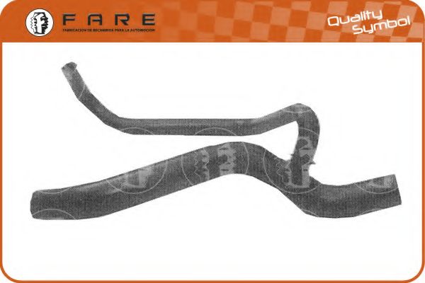 Шланг радиатора FARE SA 8470