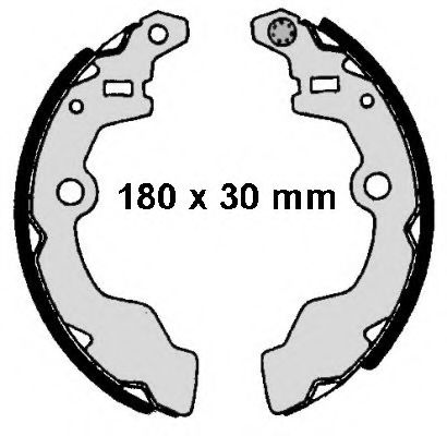 Комплект тормозных колодок FERODO FSB4013