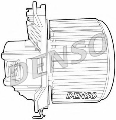 Вентилятор салона DENSO DEA09070