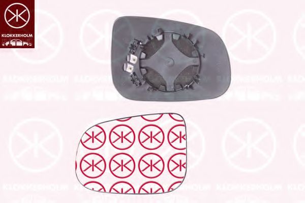 Зеркальное стекло, наружное зеркало KLOKKERHOLM 90381061