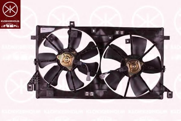 Вентилятор, охлаждение двигателя KLOKKERHOLM 34772601