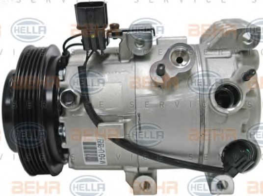 Компрессор, кондиционер BEHR HELLA SERVICE 8FK 351 001-321