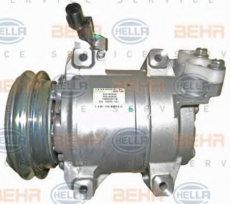 Компрессор, кондиционер BEHR HELLA SERVICE 8FK 351 002-181