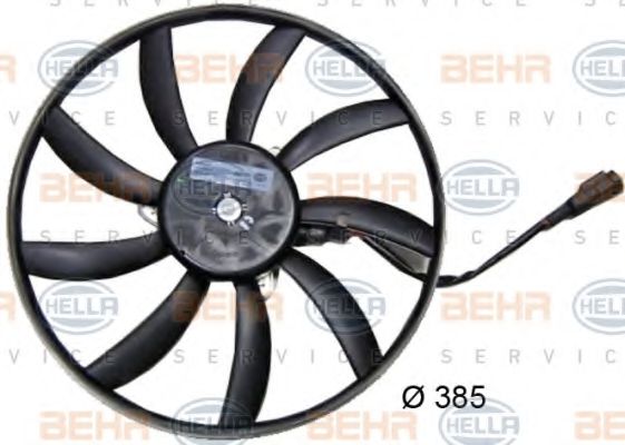 Вентилятор, охлаждение двигателя BEHR HELLA SERVICE 8EW 351 039-721