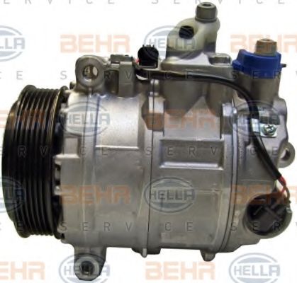 Компрессор, кондиционер BEHR HELLA SERVICE 8FK 351 105-341