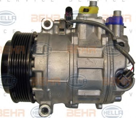 Компрессор, кондиционер BEHR HELLA SERVICE 8FK 351 105-411