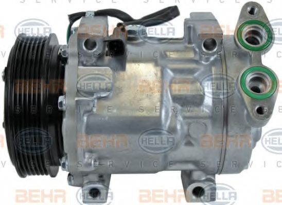 Компрессор, кондиционер BEHR HELLA SERVICE 8FK 351 113-951