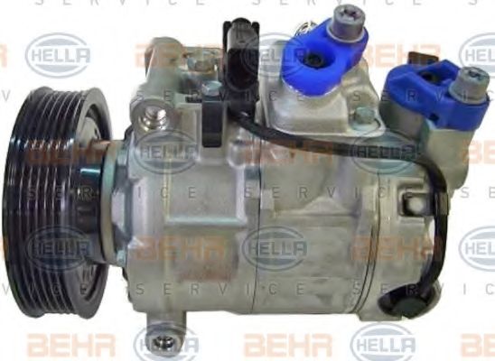 Компрессор, кондиционер BEHR HELLA SERVICE 8FK 351 114-221